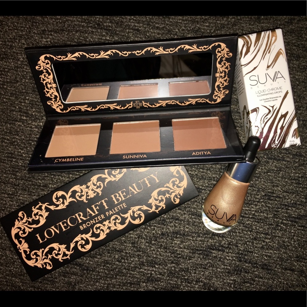 NEW Bronzer Pallete & Highlighter Bundle